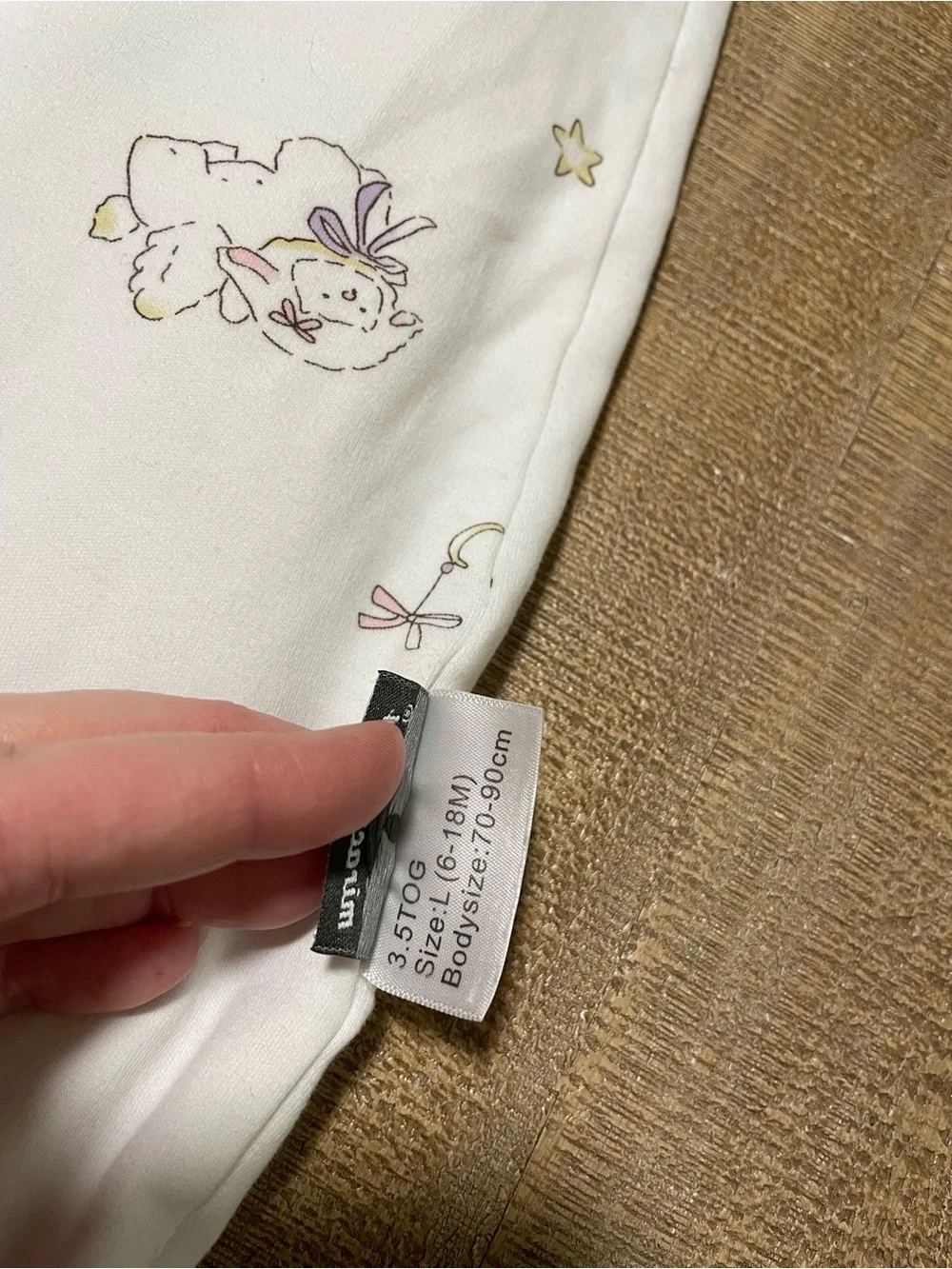 Miracle baby Pink & White Baby Sleep Sack